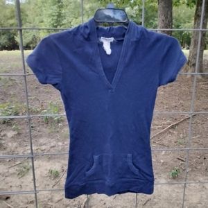 American Dream Clothing Hooded Short-sleeved Shirt